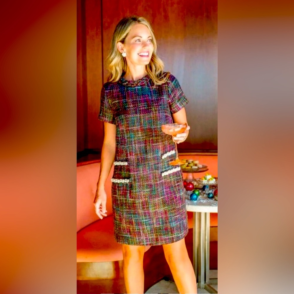 Tuckernuck x Cameran Wimberly tweed Jackie dress